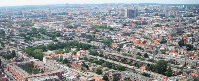 serial view of The Hague Netherlands