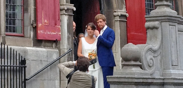 couple getting married in Holland