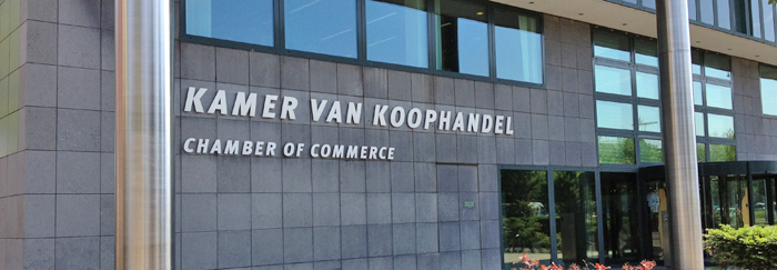 Dutch chamber of commerce in The Hague Holland