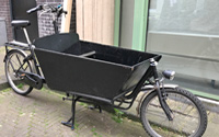 Dutch cargo bike in Netherlands