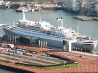 Rotterdam Netherlands cruise ship hotel