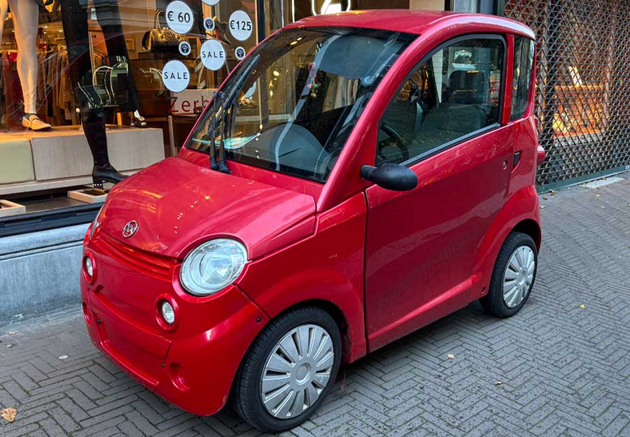 Dutch Canta mobility vehicle mini car in Netherlands