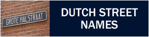 Dutch street names