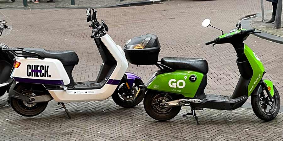 shared scooters in Netherlands