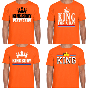 Kings Day Netherlands t-shirts
