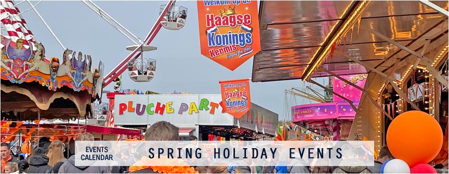 Amsterdam Hague Rotterdam Easter Kings Day Liberation Spring holiday events Netherlands