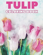 tulips coloring books