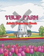 tulips colouring books