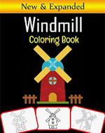 windmills coloring books
