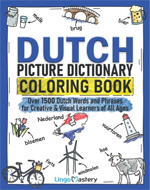 Dutch dictionary and coloring book