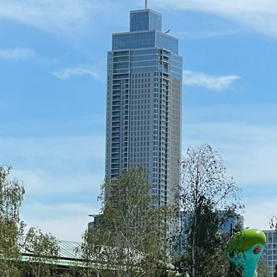 De Zalmhaven tower Rotterdam tallest building in Benelux
